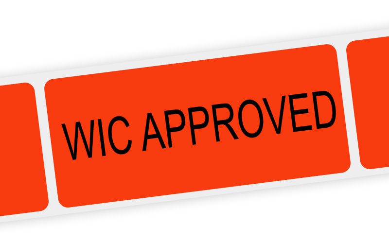 wic approved label